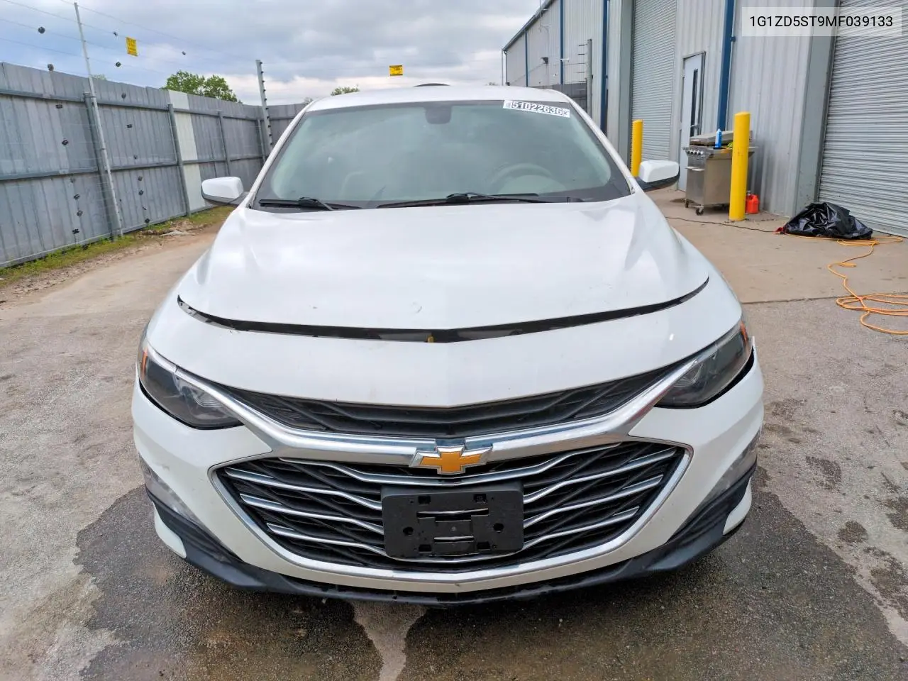 2021 Chevrolet Malibu Lt VIN: 1G1ZD5ST9MF039133 Lot: 51022636