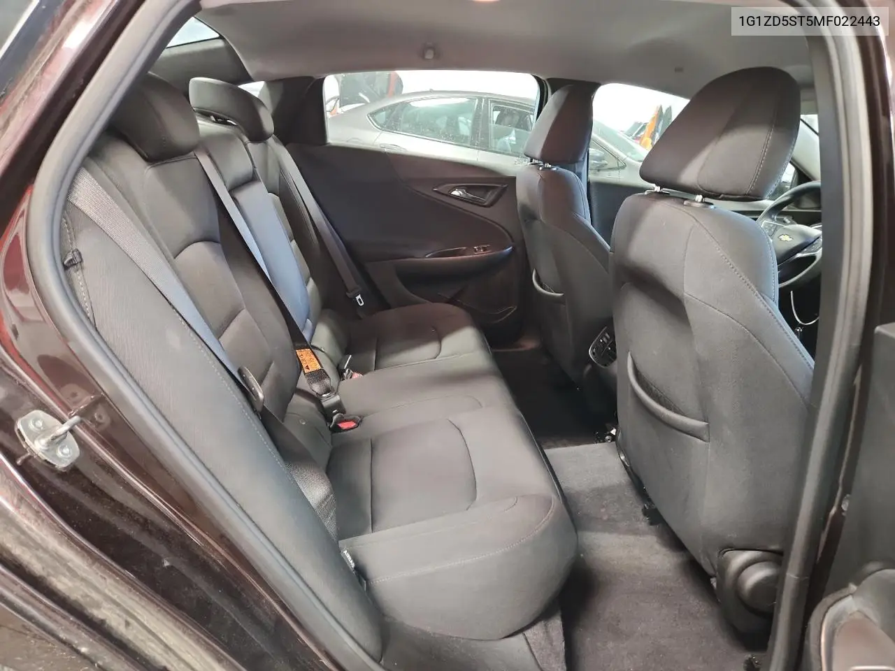 2021 Chevrolet Malibu Lt VIN: 1G1ZD5ST5MF022443 Lot: 61310686