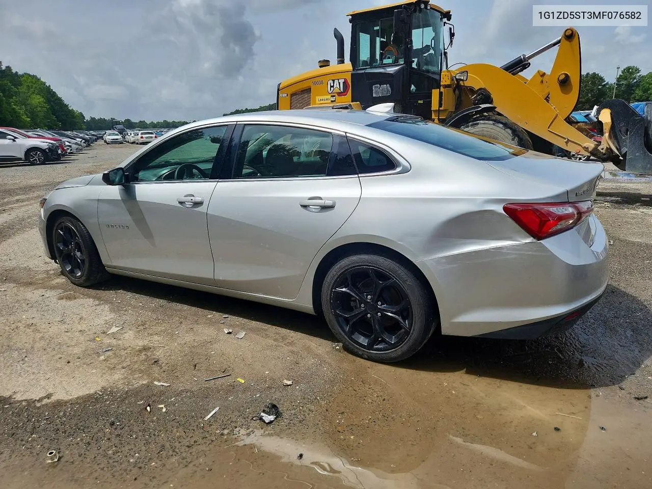 2021 Chevrolet Malibu Lt VIN: 1G1ZD5ST3MF076582 Lot: 61389826