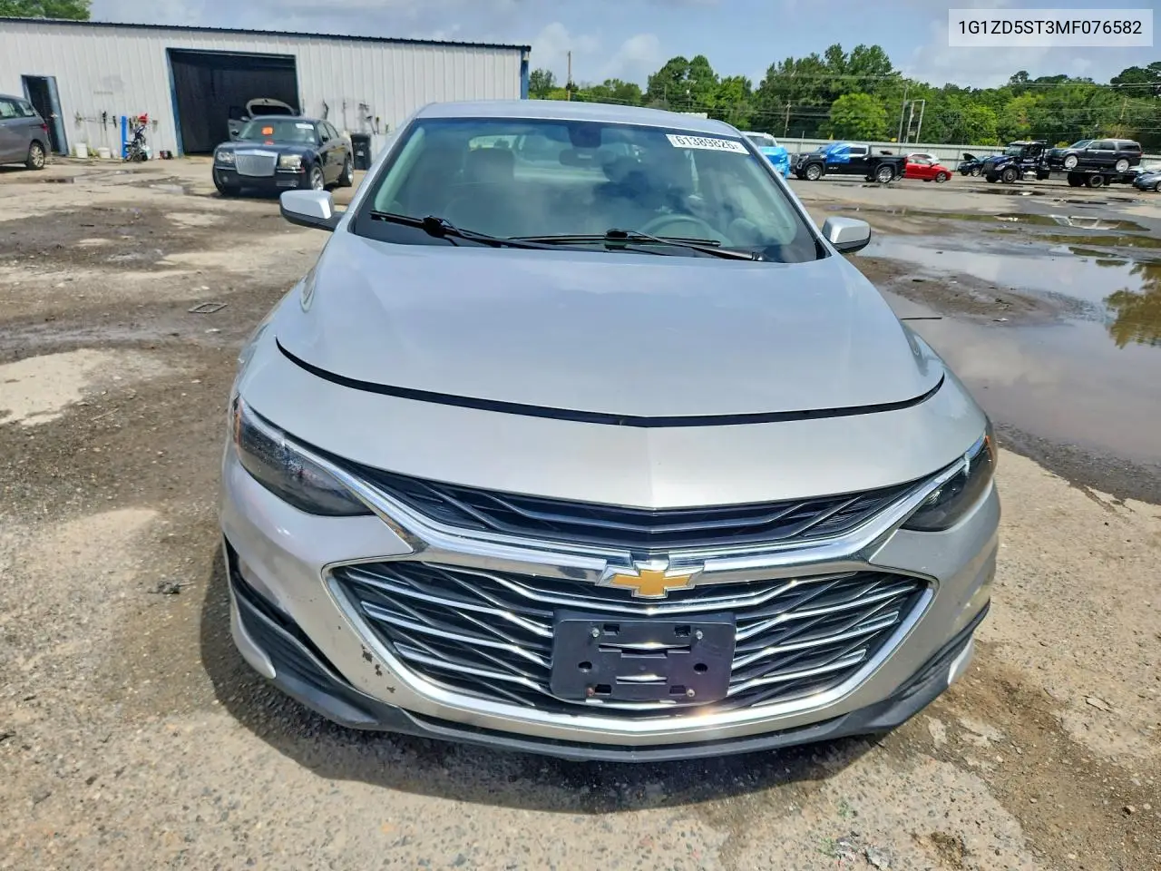 2021 Chevrolet Malibu Lt VIN: 1G1ZD5ST3MF076582 Lot: 61389826