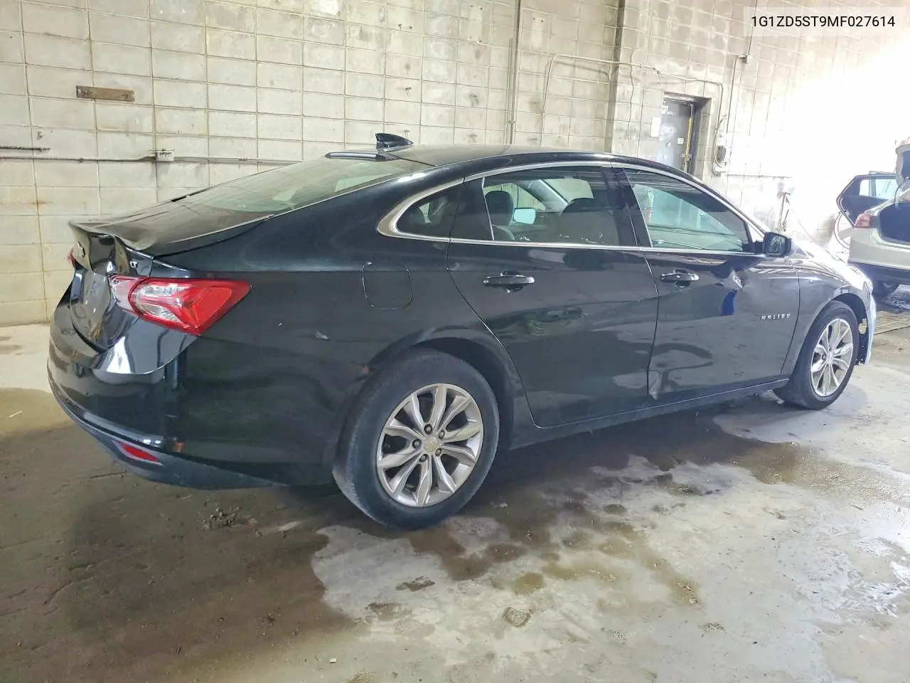 2021 Chevrolet Malibu Lt VIN: 1G1ZD5ST9MF027614 Lot: 62178206