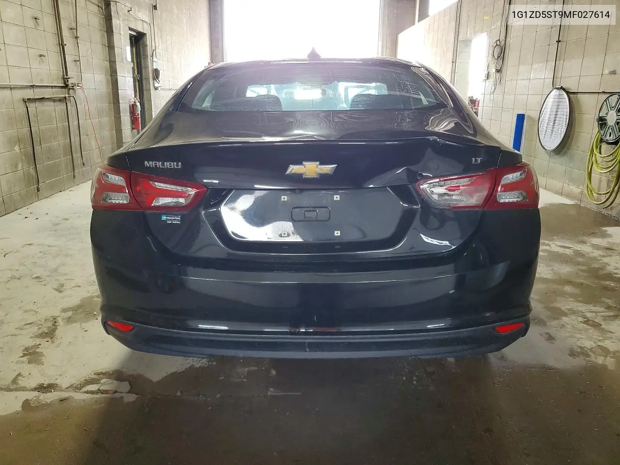2021 Chevrolet Malibu Lt VIN: 1G1ZD5ST9MF027614 Lot: 62178206