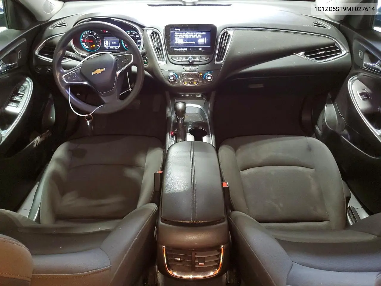 2021 Chevrolet Malibu Lt VIN: 1G1ZD5ST9MF027614 Lot: 62178206