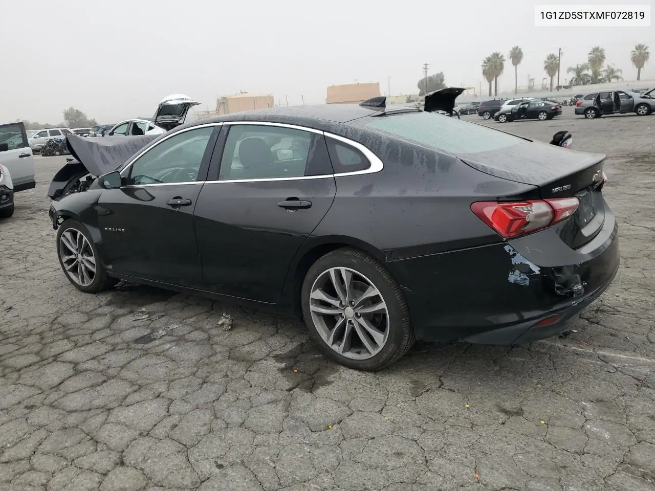 1G1ZD5STXMF072819 2021 Chevrolet Malibu Lt