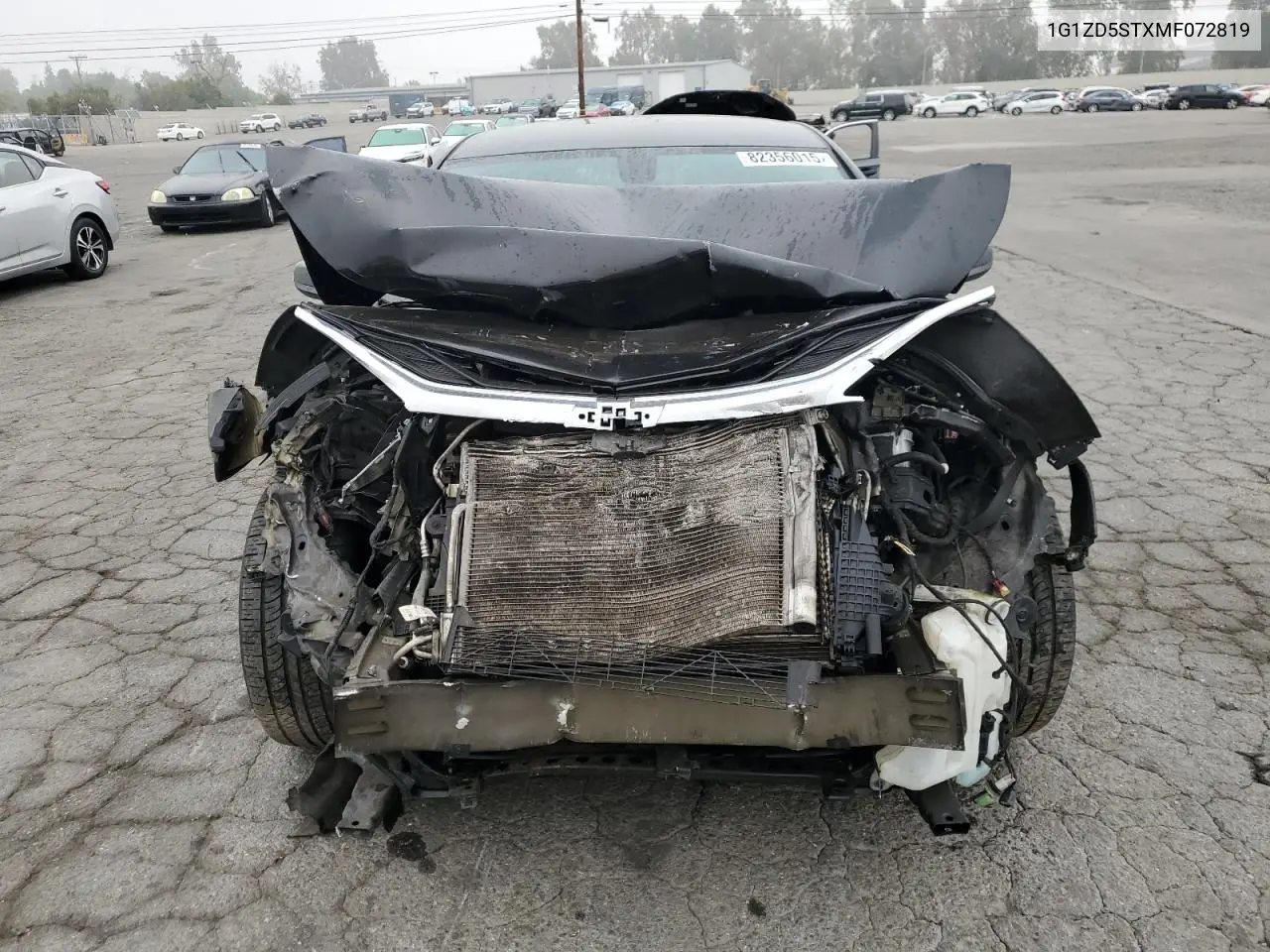 1G1ZD5STXMF072819 2021 Chevrolet Malibu Lt