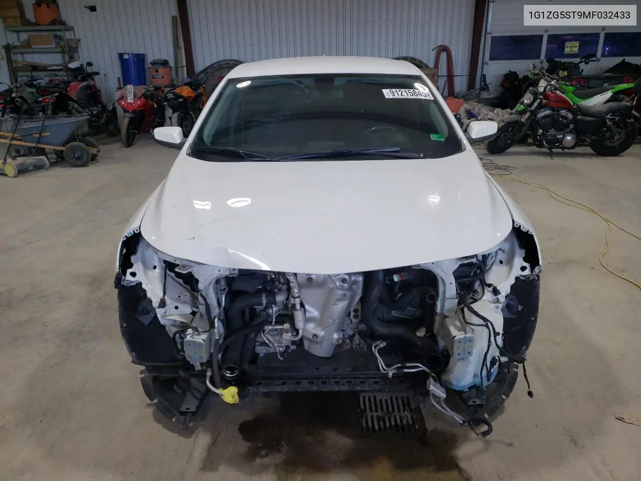 1G1ZG5ST9MF032433 2021 Chevrolet Malibu Rs