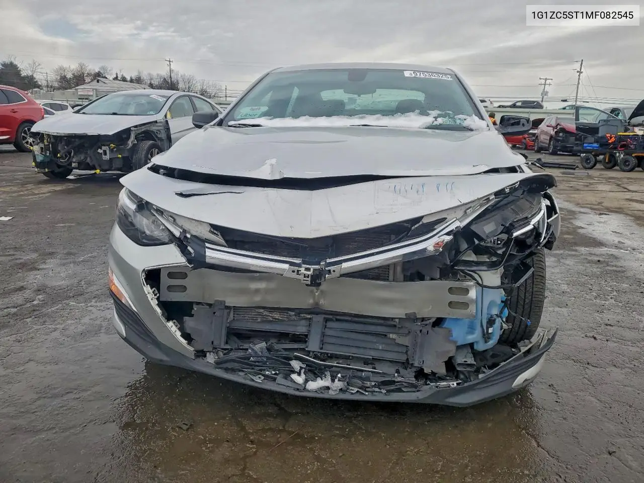 1G1ZC5ST1MF082545 2021 Chevrolet Malibu Ls