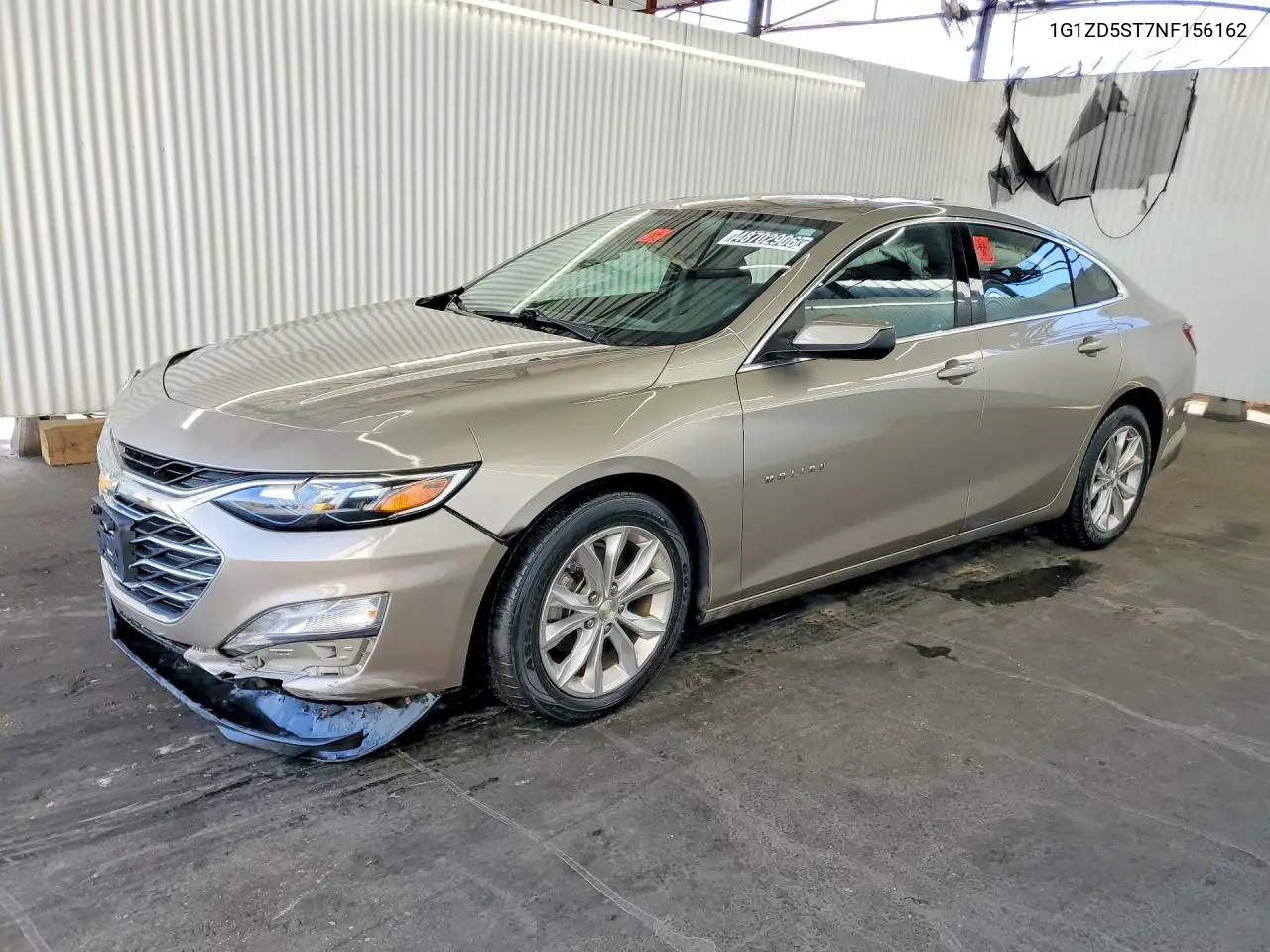 1G1ZD5ST7NF156162 2022 Chevrolet Malibu Lt