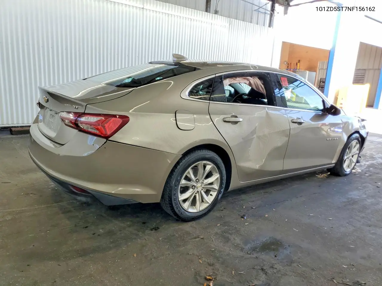 1G1ZD5ST7NF156162 2022 Chevrolet Malibu Lt