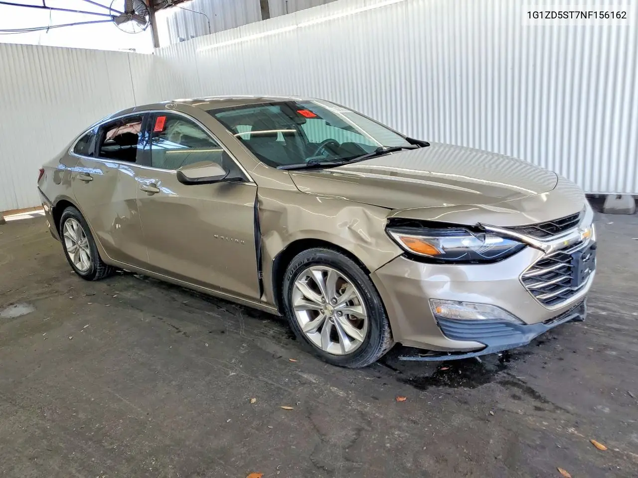 1G1ZD5ST7NF156162 2022 Chevrolet Malibu Lt
