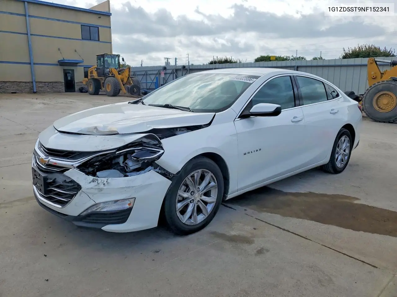 1G1ZD5ST9NF152341 2022 Chevrolet Malibu Lt