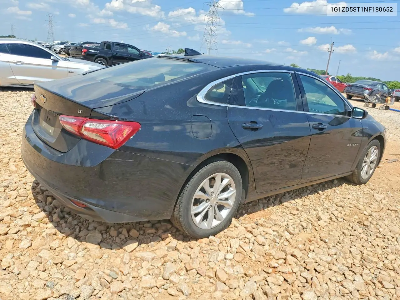 2022 Chevrolet Malibu Lt VIN: 1G1ZD5ST1NF180652 Lot: 57136916