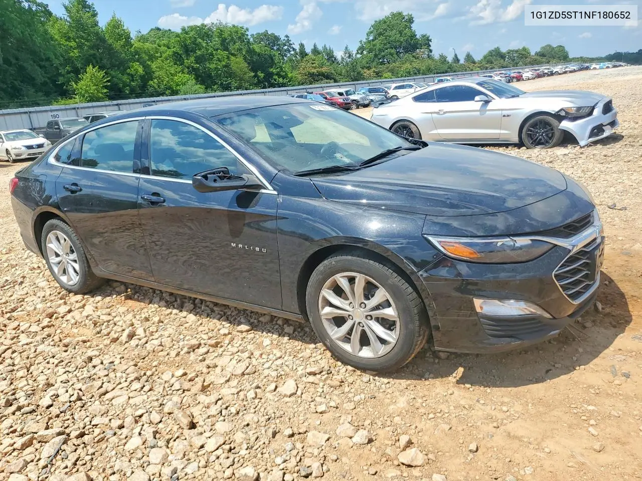 2022 Chevrolet Malibu Lt VIN: 1G1ZD5ST1NF180652 Lot: 57136916