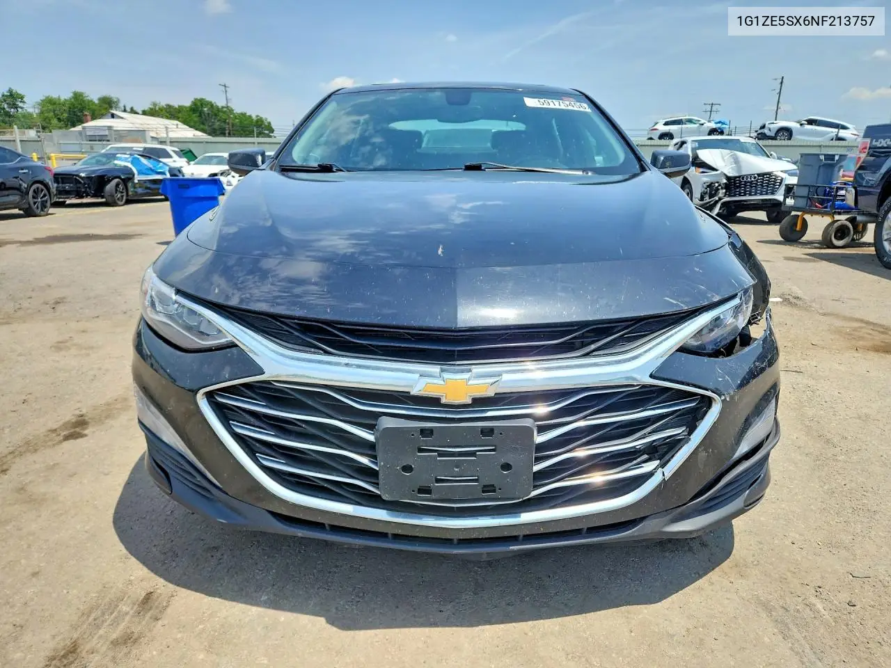 2022 Chevrolet Malibu Premier VIN: 1G1ZE5SX6NF213757 Lot: 59175456