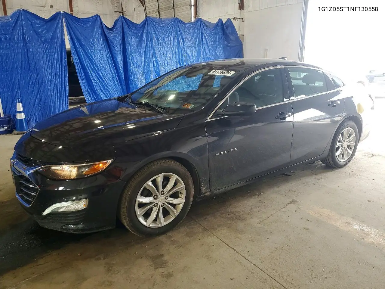 2022 Chevrolet Malibu Lt VIN: 1G1ZD5ST1NF130558 Lot: 61169896