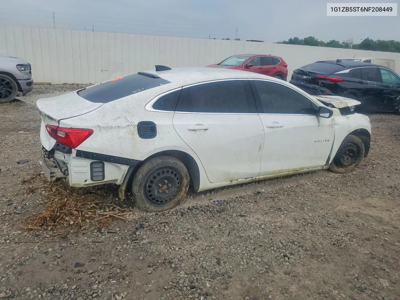 2022 Chevrolet Malibu VIN: 1G1ZB5ST6NF208449 Lot: 61672156