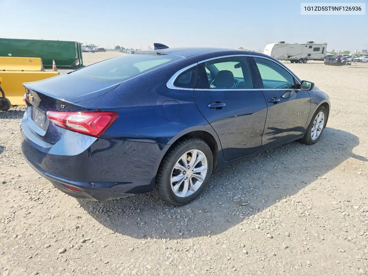 2022 Chevrolet Malibu Lt VIN: 1G1ZD5ST9NF126936 Lot: 61910616