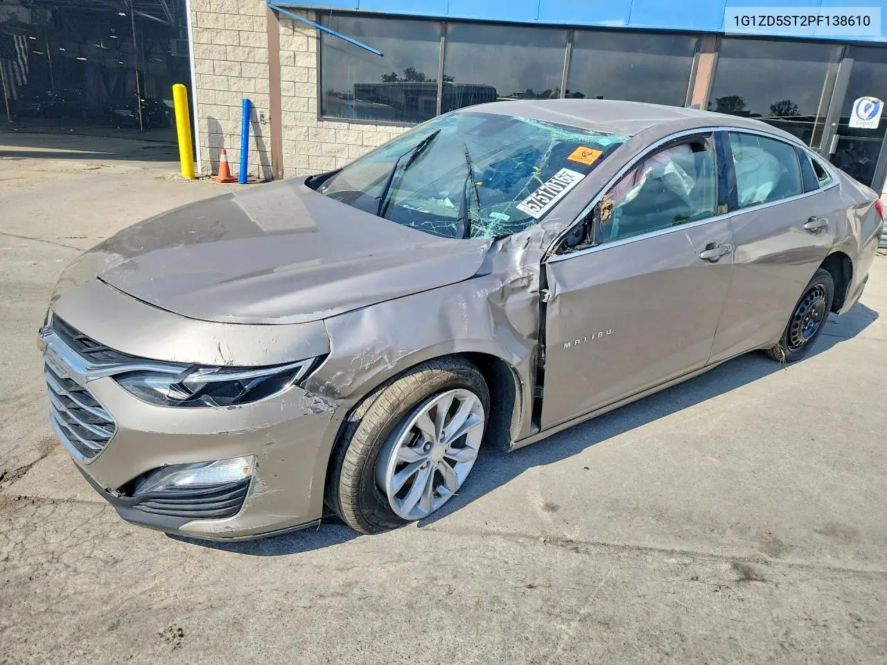 2023 Chevrolet Malibu Lt VIN: 1G1ZD5ST2PF138610 Lot: 57517016