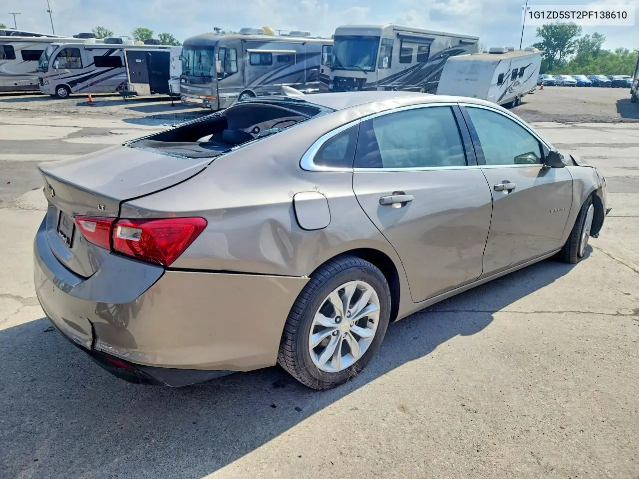2023 Chevrolet Malibu Lt VIN: 1G1ZD5ST2PF138610 Lot: 57517016