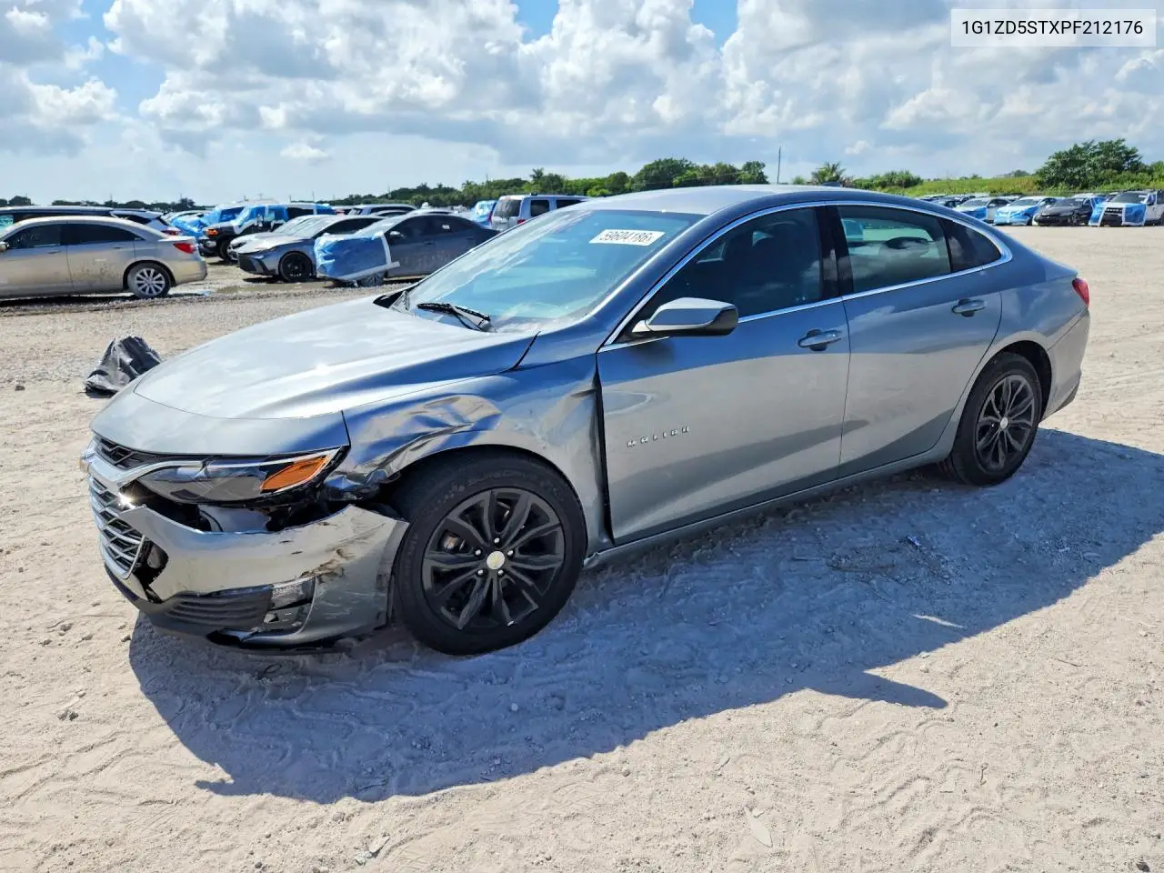 2023 Chevrolet Malibu Lt VIN: 1G1ZD5STXPF212176 Lot: 59604186