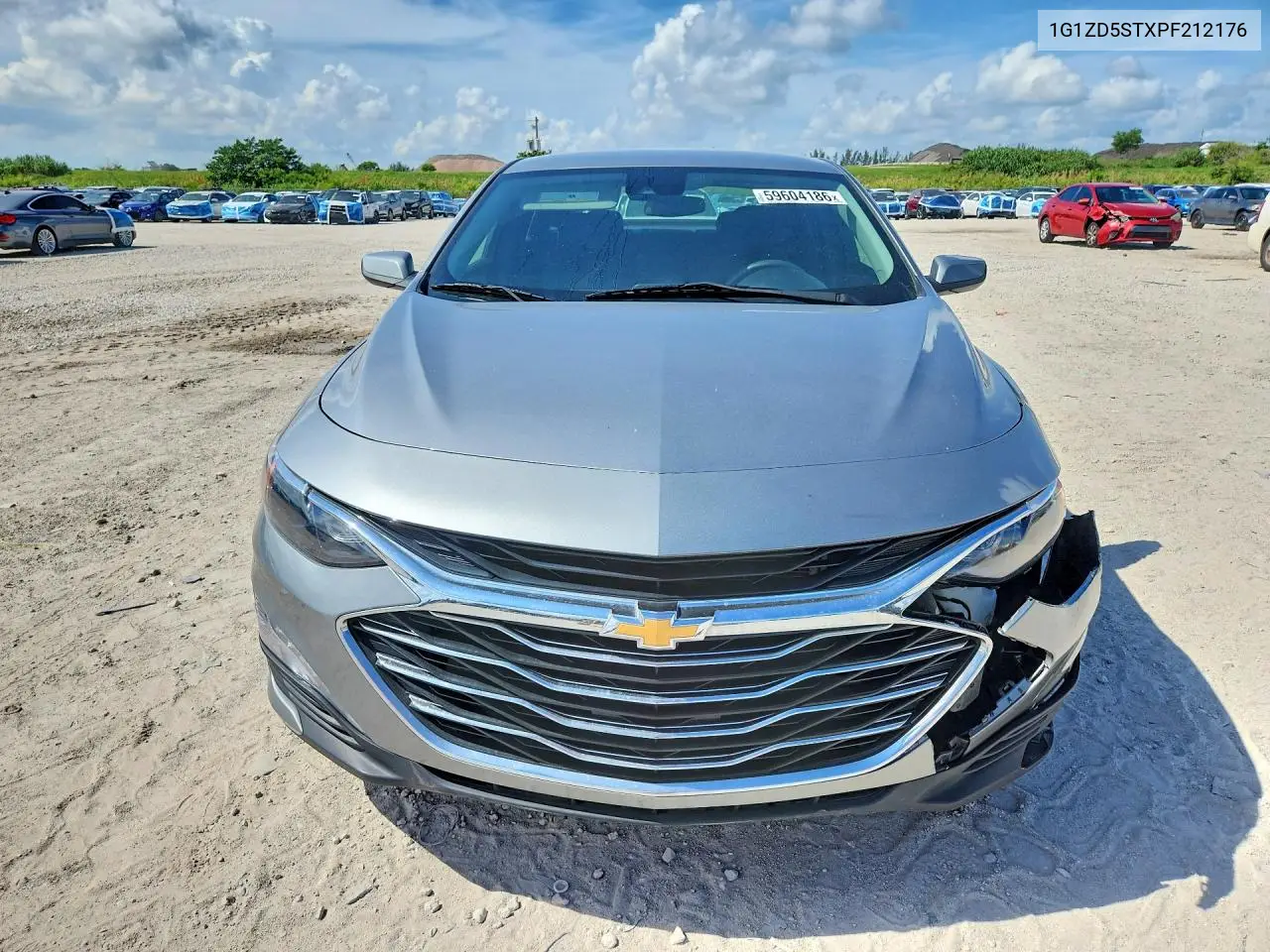 2023 Chevrolet Malibu Lt VIN: 1G1ZD5STXPF212176 Lot: 59604186