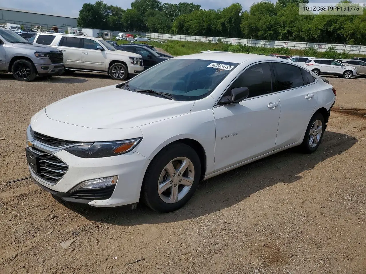 2023 Chevrolet Malibu Ls VIN: 1G1ZC5ST9PF191775 Lot: 60235476