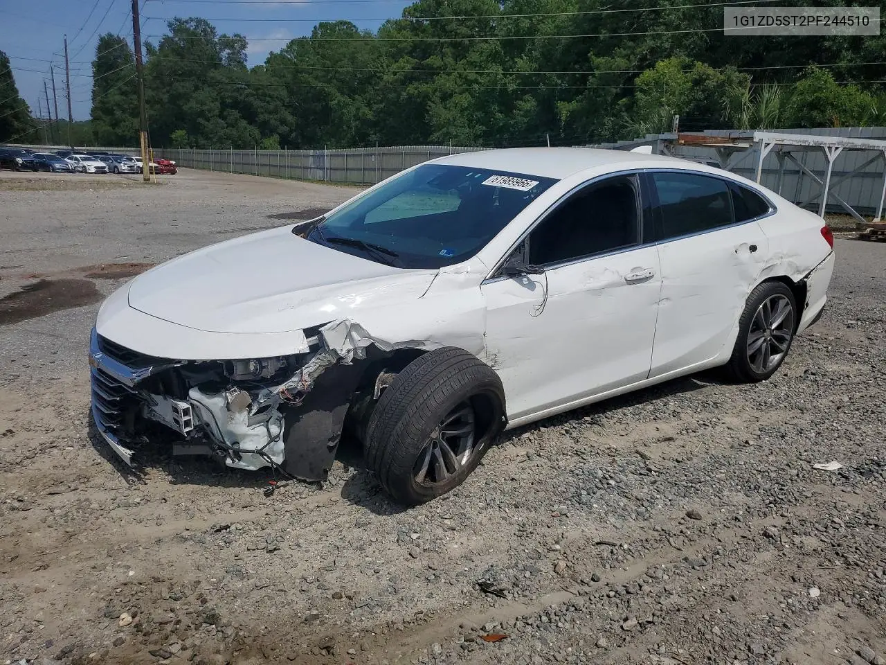 2023 Chevrolet Malibu Lt VIN: 1G1ZD5ST2PF244510 Lot: 61989966