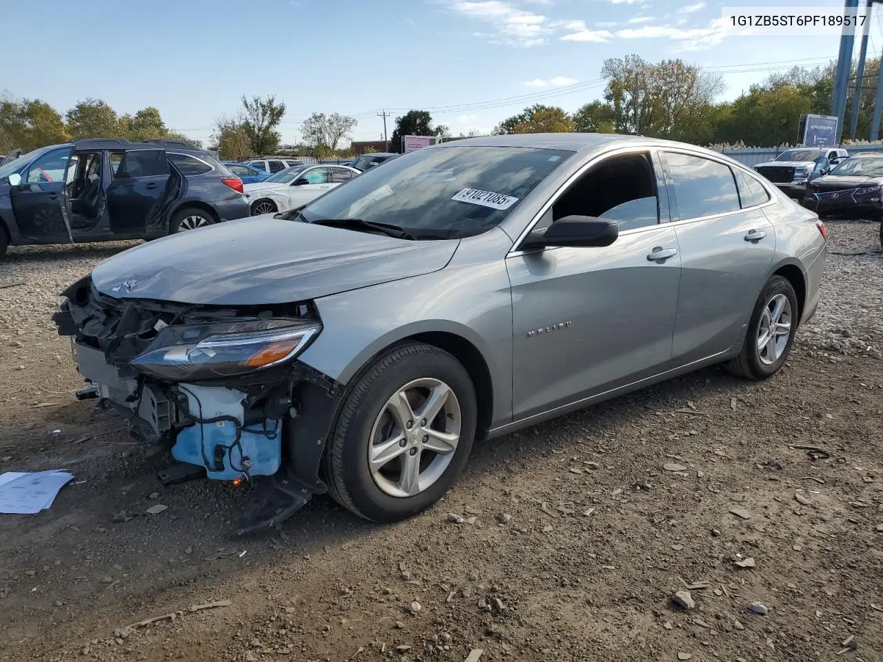 1G1ZB5ST6PF189517 2023 Chevrolet Malibu Ls