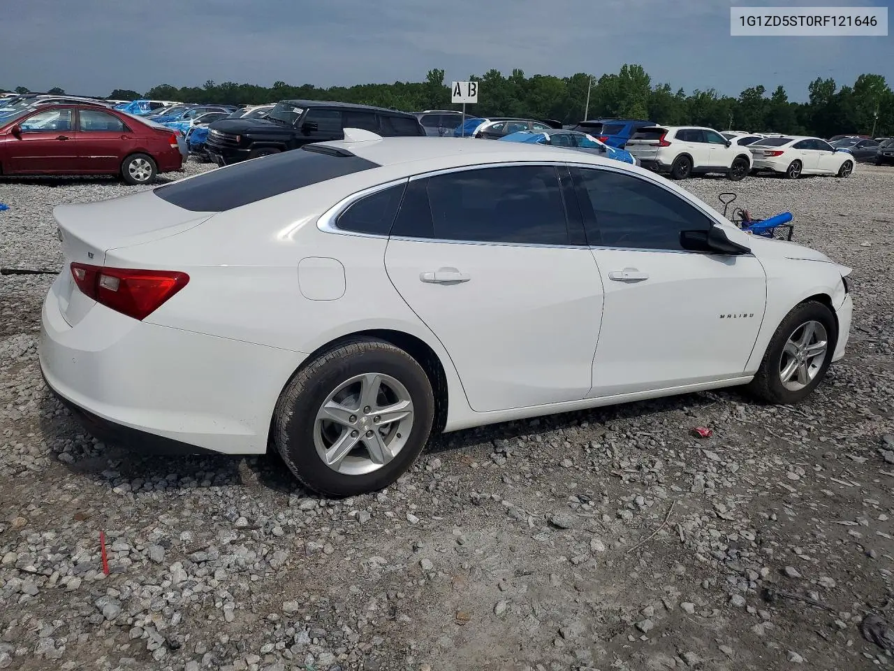 2024 Chevrolet Malibu Lt VIN: 1G1ZD5ST0RF121646 Lot: 56514626