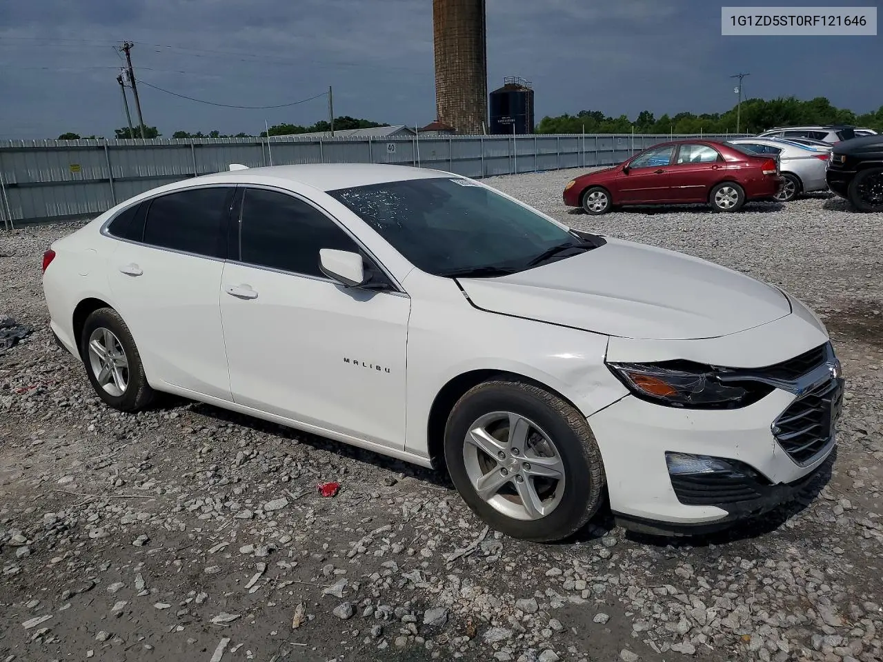 2024 Chevrolet Malibu Lt VIN: 1G1ZD5ST0RF121646 Lot: 56514626