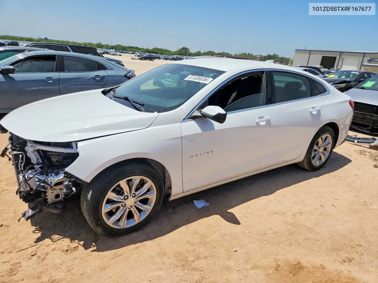 2024 Chevrolet Malibu Lt VIN: 1G1ZD5STXRF167677 Lot: 61486656