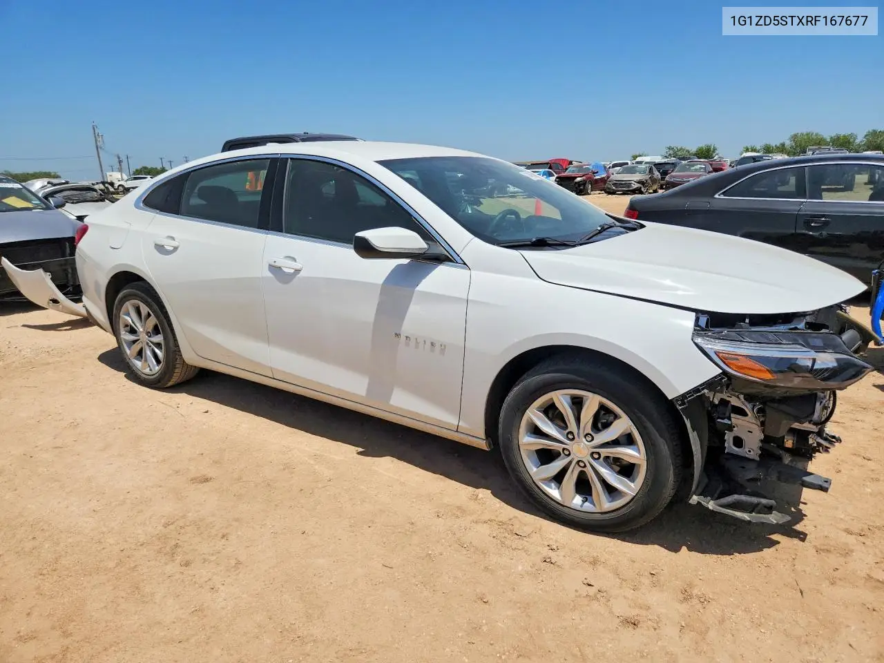 2024 Chevrolet Malibu Lt VIN: 1G1ZD5STXRF167677 Lot: 61486656