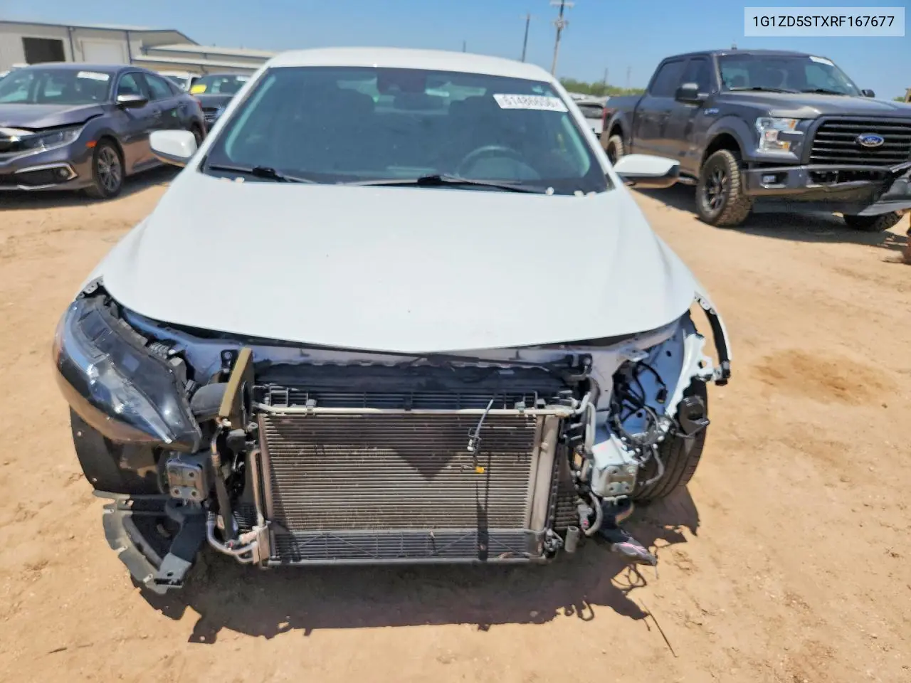 2024 Chevrolet Malibu Lt VIN: 1G1ZD5STXRF167677 Lot: 61486656