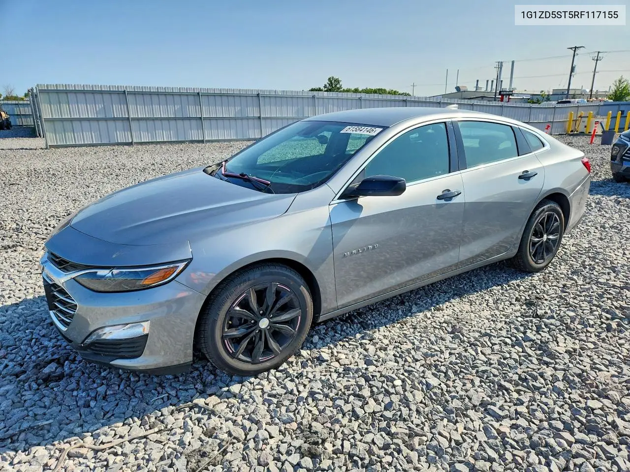 2024 Chevrolet Malibu Lt VIN: 1G1ZD5ST5RF117155 Lot: 61584146