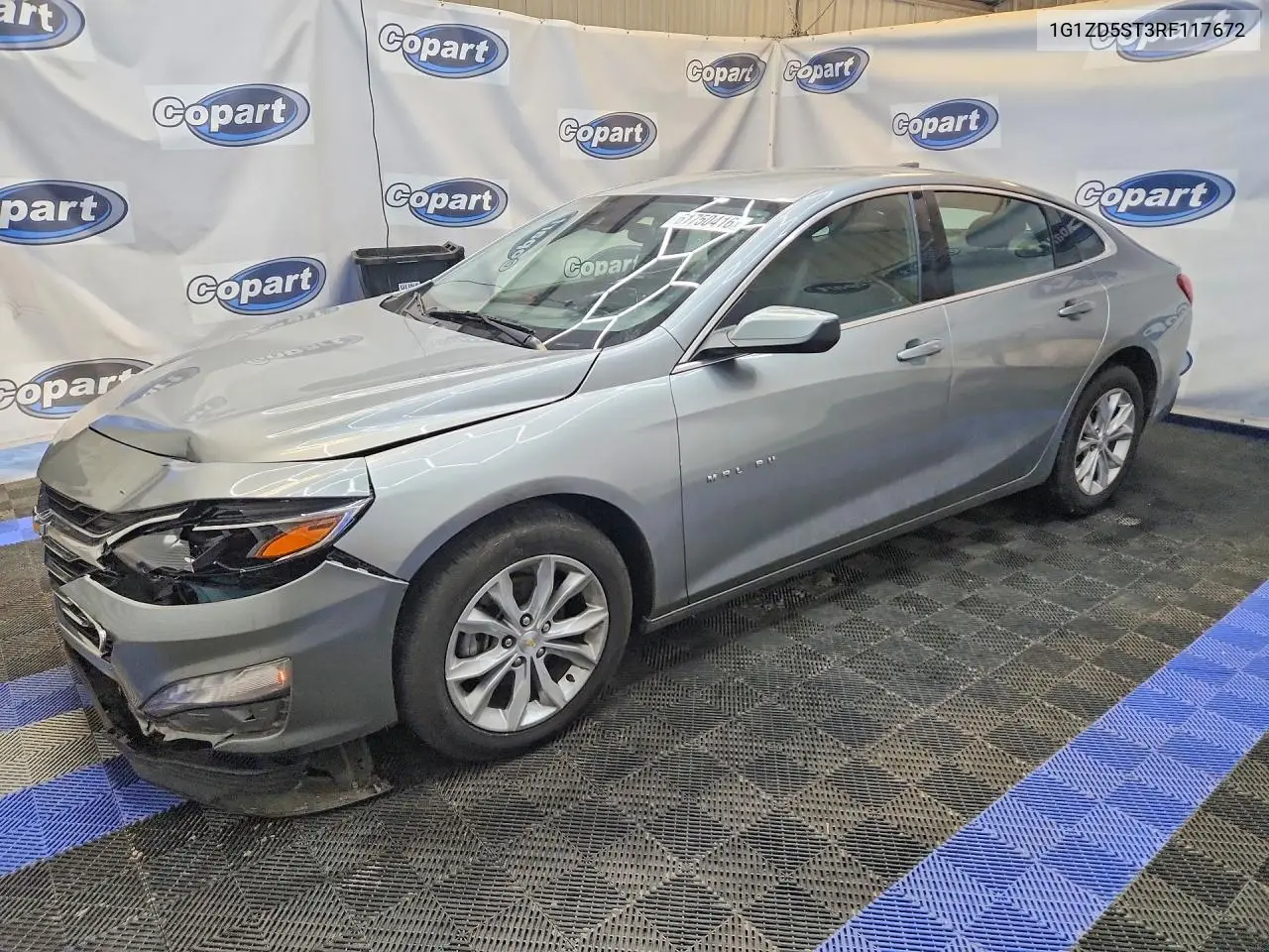 2024 Chevrolet Malibu Lt VIN: 1G1ZD5ST3RF117672 Lot: 61750416