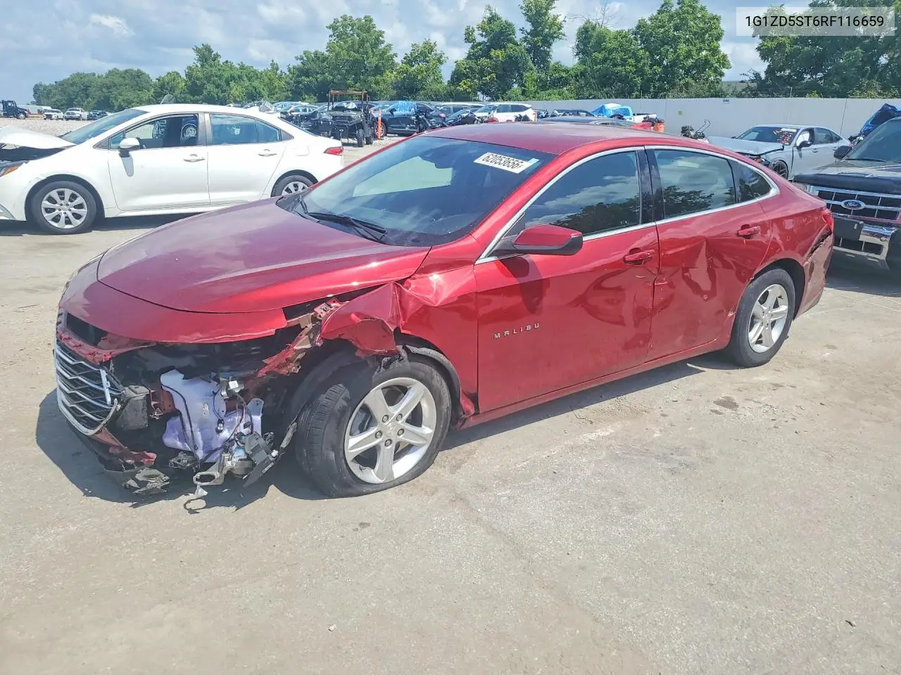 2024 Chevrolet Malibu Lt VIN: 1G1ZD5ST6RF116659 Lot: 62053656
