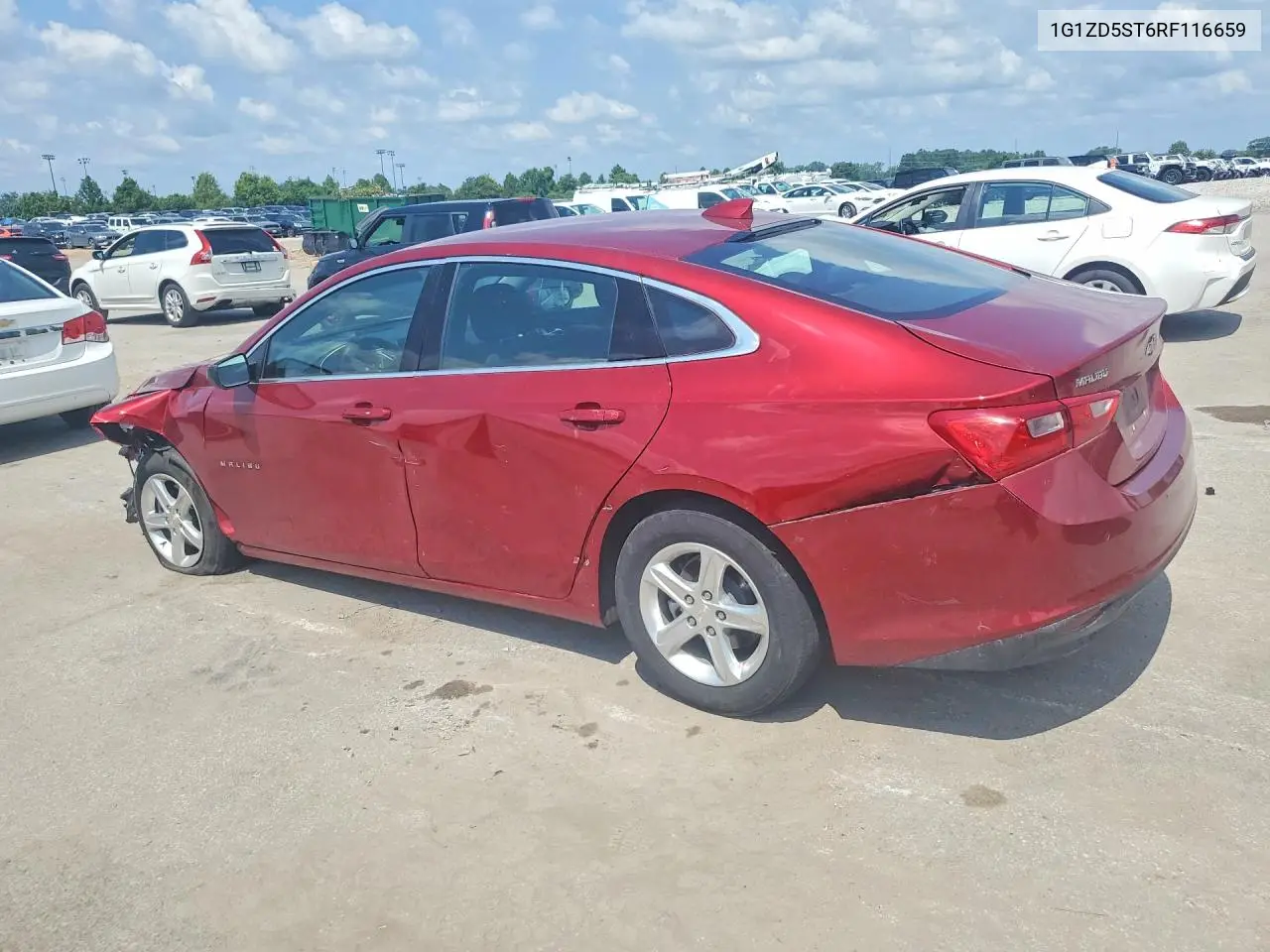 2024 Chevrolet Malibu Lt VIN: 1G1ZD5ST6RF116659 Lot: 62053656