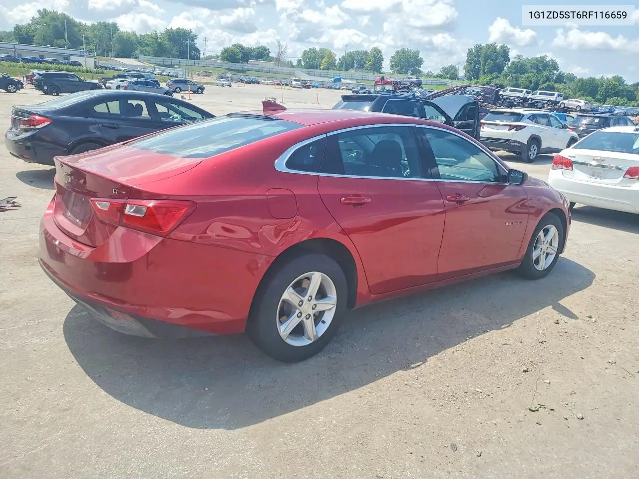 2024 Chevrolet Malibu Lt VIN: 1G1ZD5ST6RF116659 Lot: 62053656