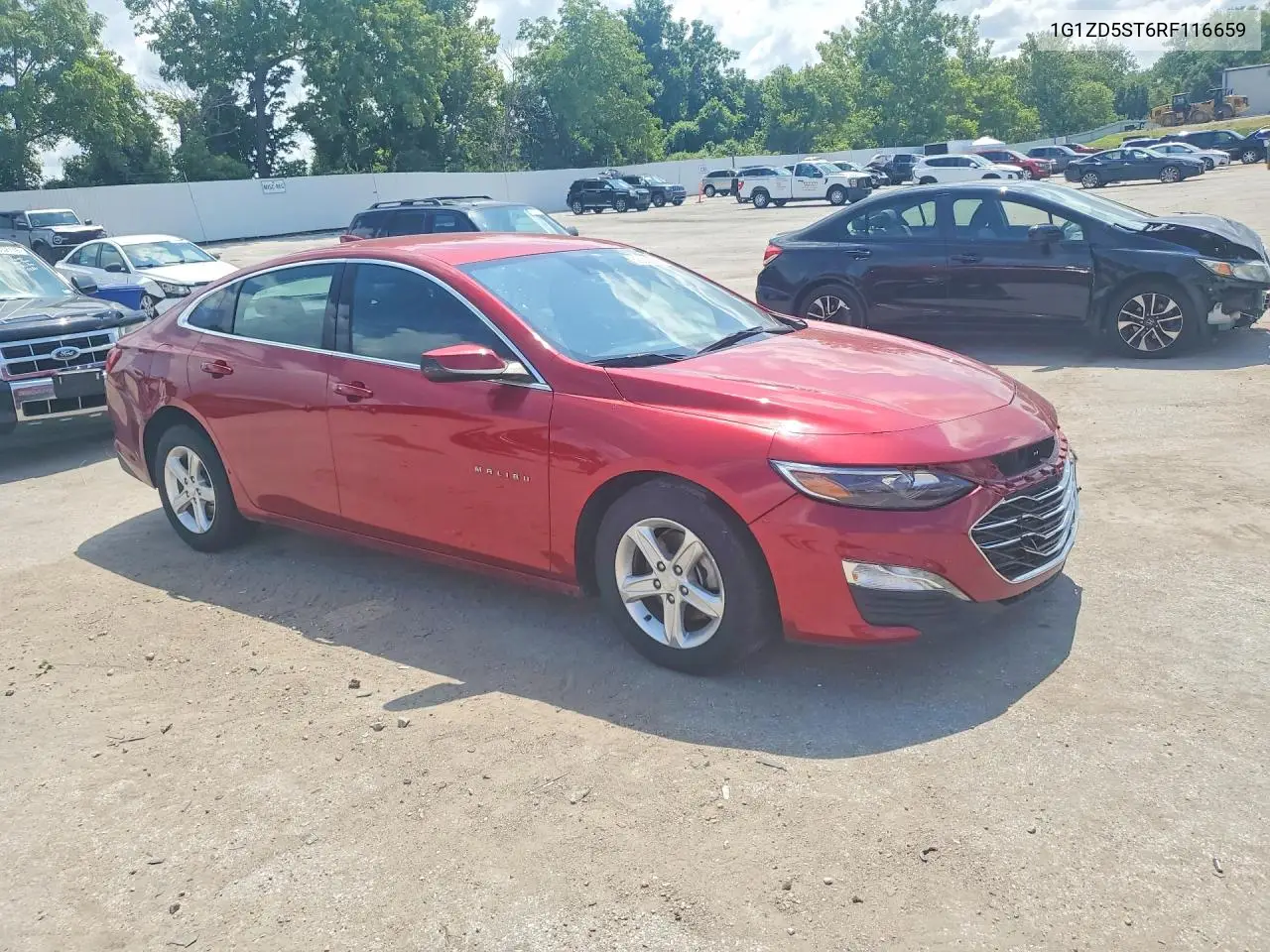 2024 Chevrolet Malibu Lt VIN: 1G1ZD5ST6RF116659 Lot: 62053656