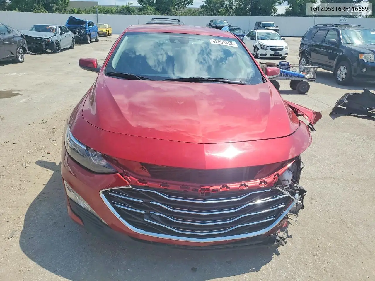 2024 Chevrolet Malibu Lt VIN: 1G1ZD5ST6RF116659 Lot: 62053656