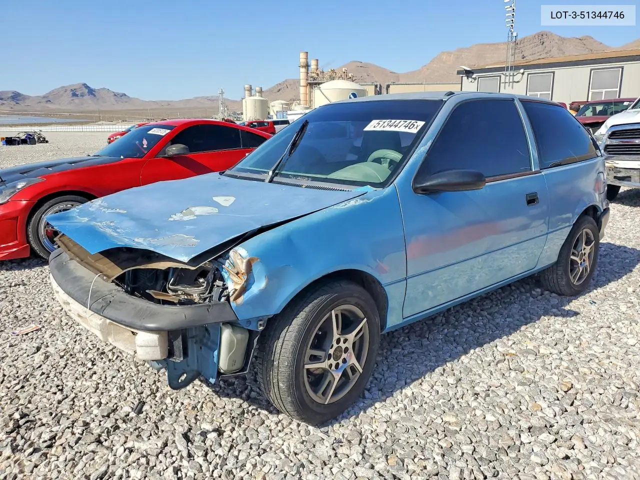 1994 Geo Metro Xfi VIN: 2C1MS2461R6768125 Lot: 51344746
