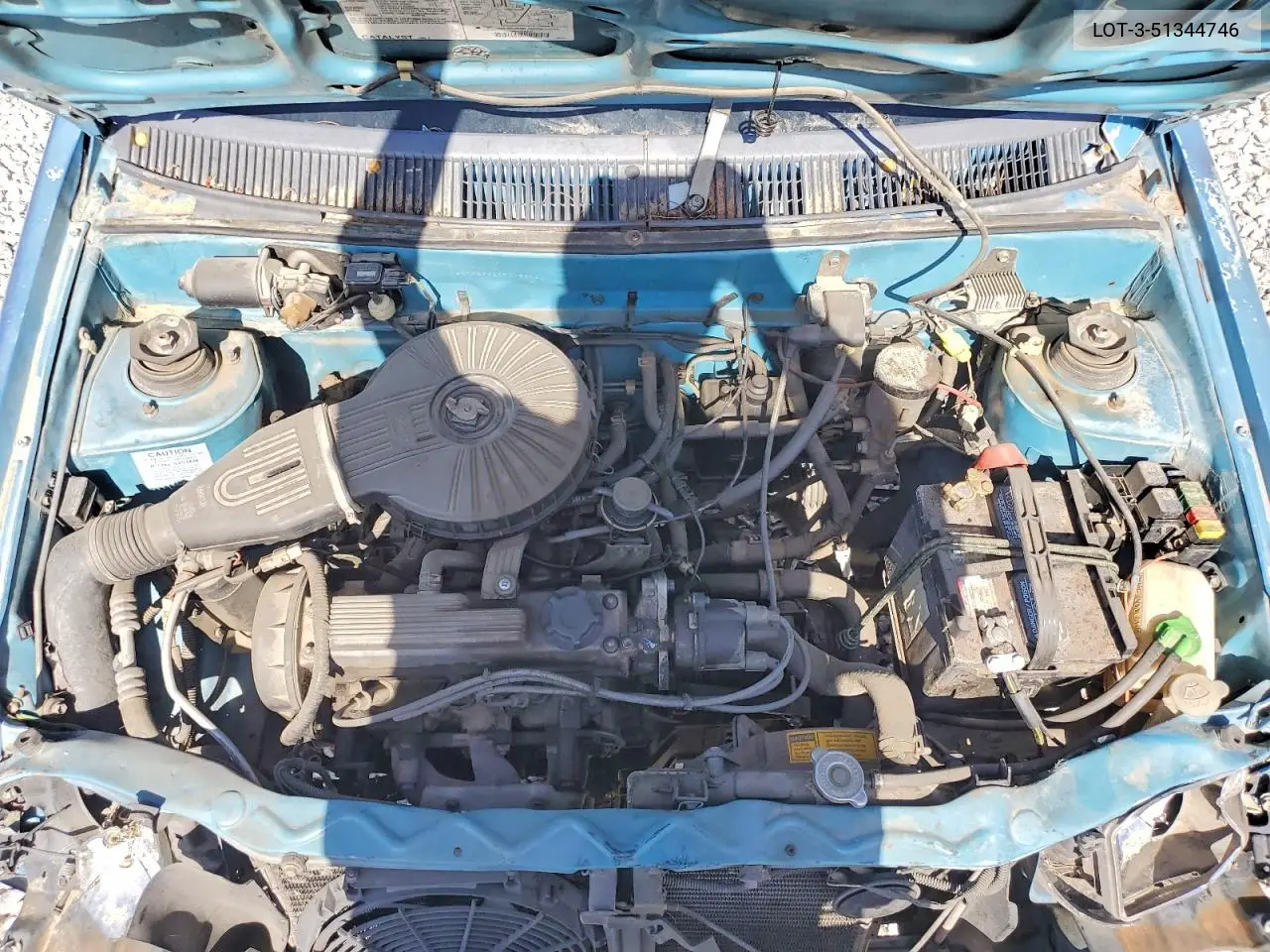 1994 Geo Metro Xfi VIN: 2C1MS2461R6768125 Lot: 51344746