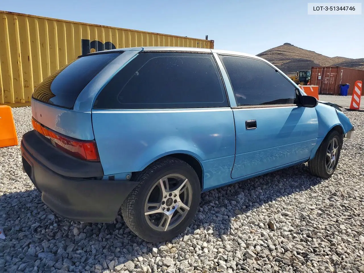 1994 Geo Metro Xfi VIN: 2C1MS2461R6768125 Lot: 51344746