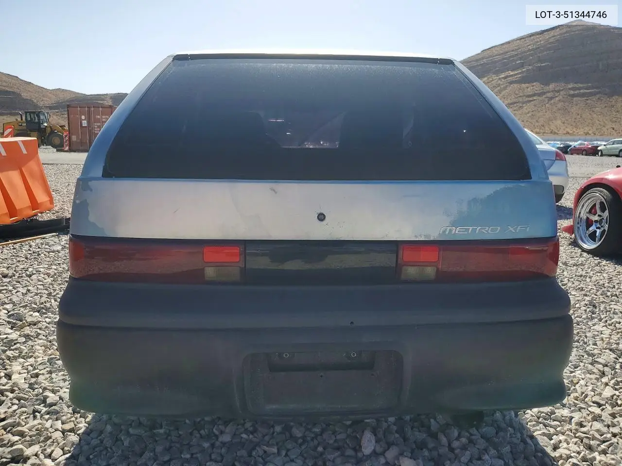 1994 Geo Metro Xfi VIN: 2C1MS2461R6768125 Lot: 51344746
