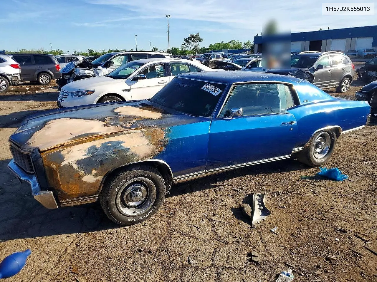 1972 Chevrolet Montecarlo VIN: 1H57J2K555013 Lot: 54294796