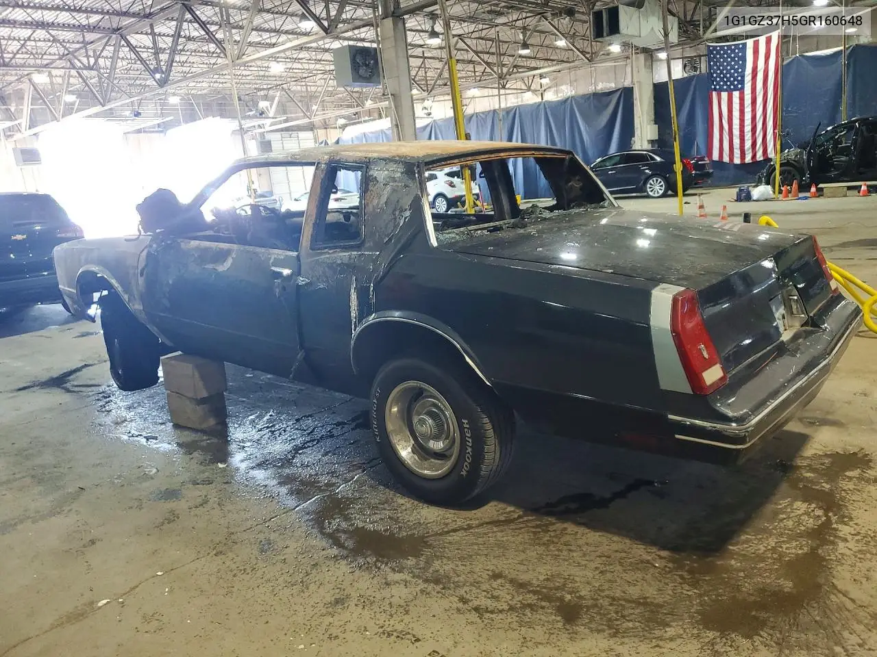 1986 Chevrolet Monte Carlo VIN: 1G1GZ37H5GR160648 Lot: 55372636