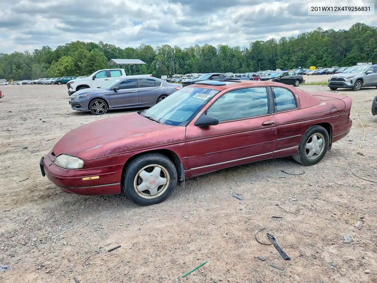 1996 Chevrolet Monte Carlo Z34 VIN: 2G1WX12X4T9256831 Lot: 55884626