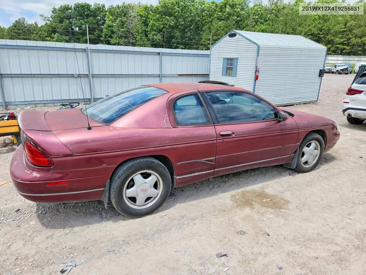 1996 Chevrolet Monte Carlo Z34 VIN: 2G1WX12X4T9256831 Lot: 55884626
