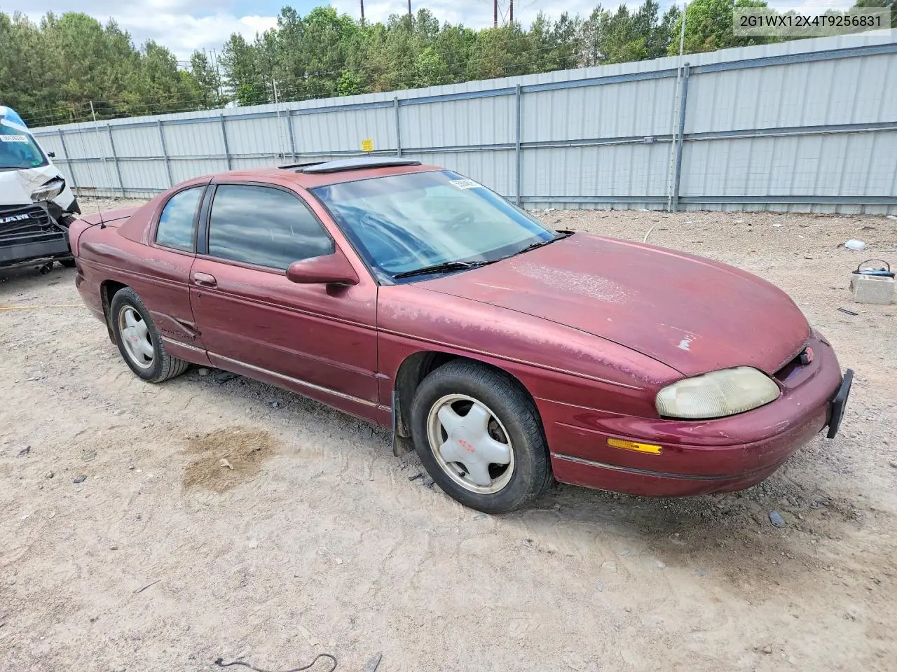 1996 Chevrolet Monte Carlo Z34 VIN: 2G1WX12X4T9256831 Lot: 55884626
