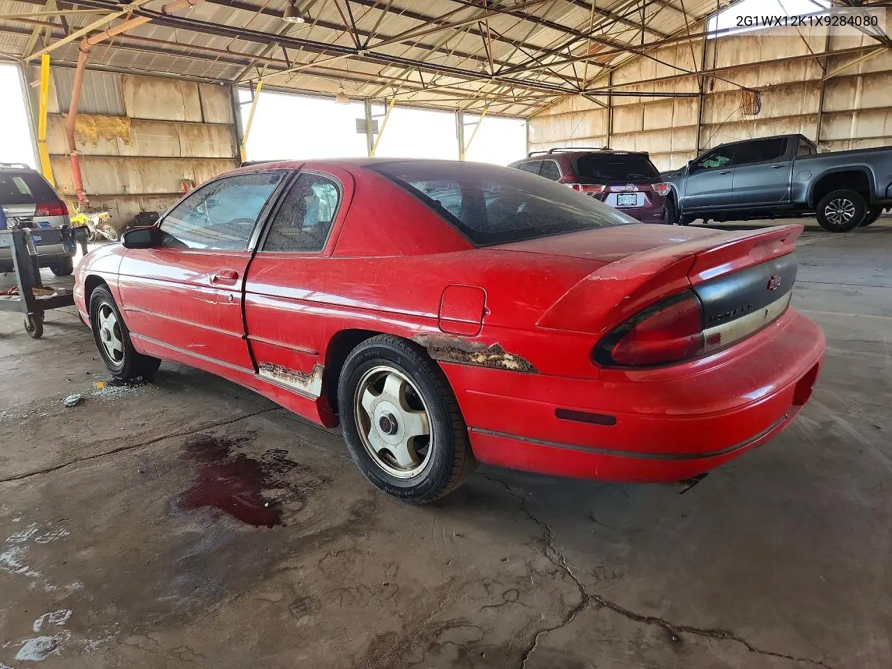 1999 Chevrolet Monte Carlo Z34 VIN: 2G1WX12K1X9284080 Lot: 55691886